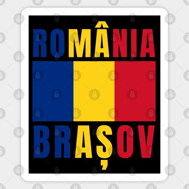 Brașov Romania Magnet by footballomatic